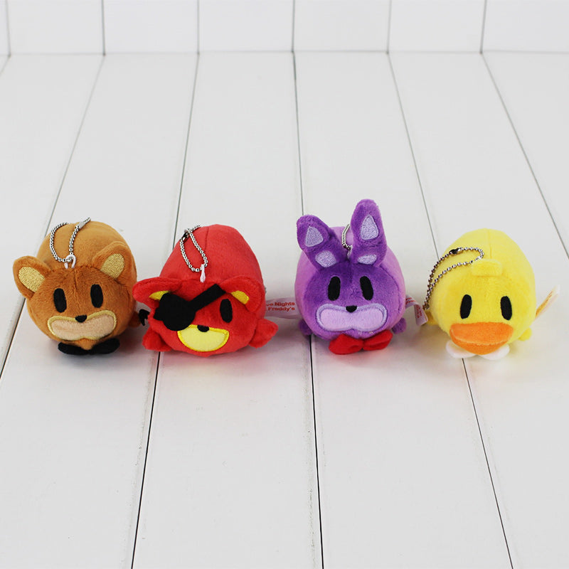 5-8cm Cute Five Nights at Freddy's Soft Stuffed Plush Doll - FNAF Freddy Fazbear Bear Fox Christmas Gift