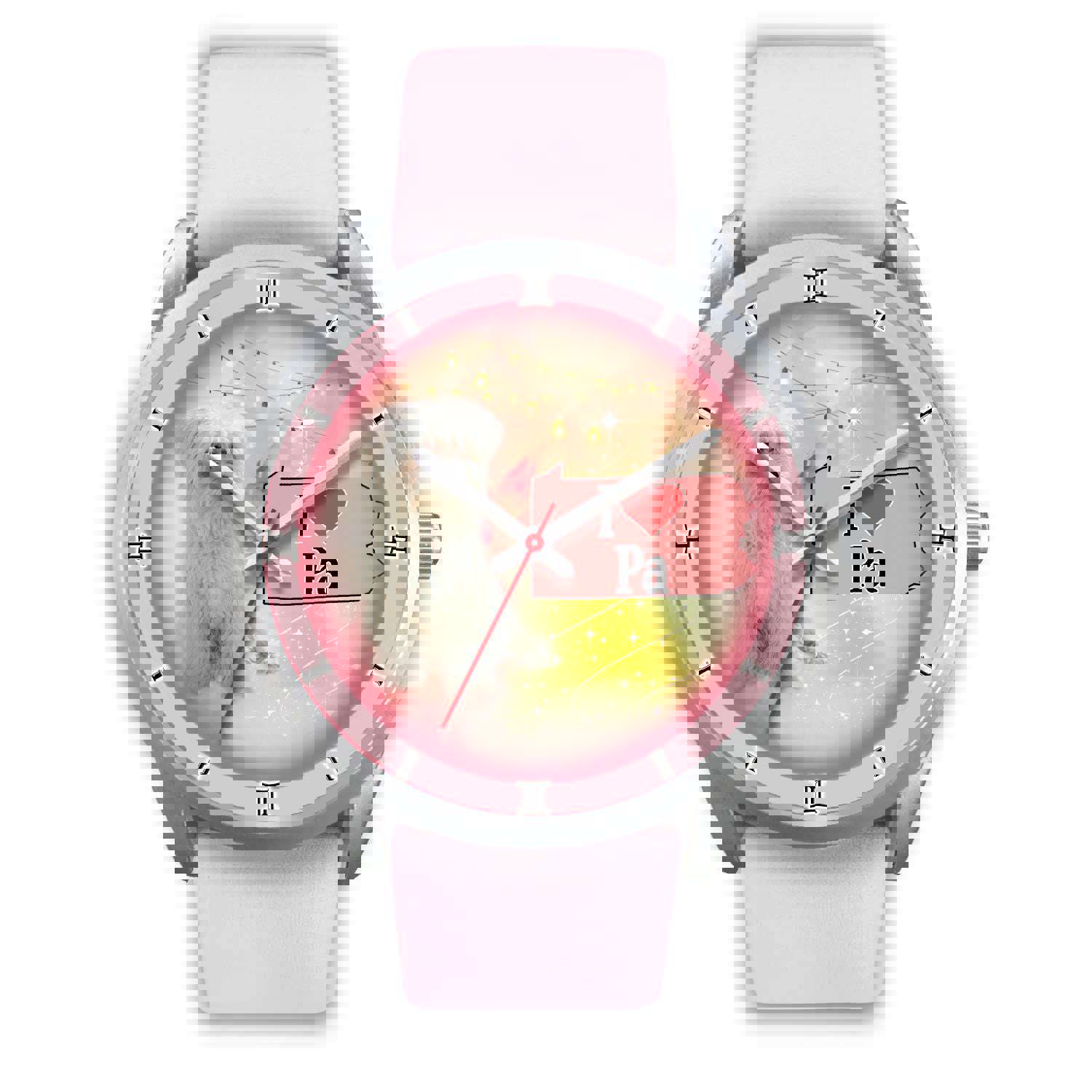 Meltese Dog Pennsylvania Christmas Special Wrist Watch