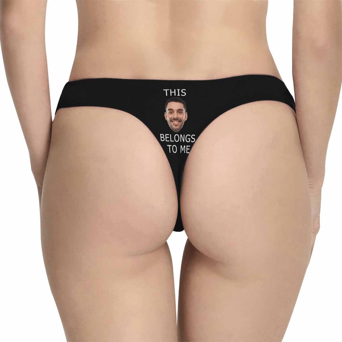 Custom Boyfriend Face Underwear for Her - Personalized Intimate Apparel