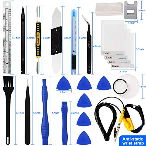 Kaisi 136 in 1 Professional Electronics Repair Tool Kit with Magnetic Drive and Portable Bag
