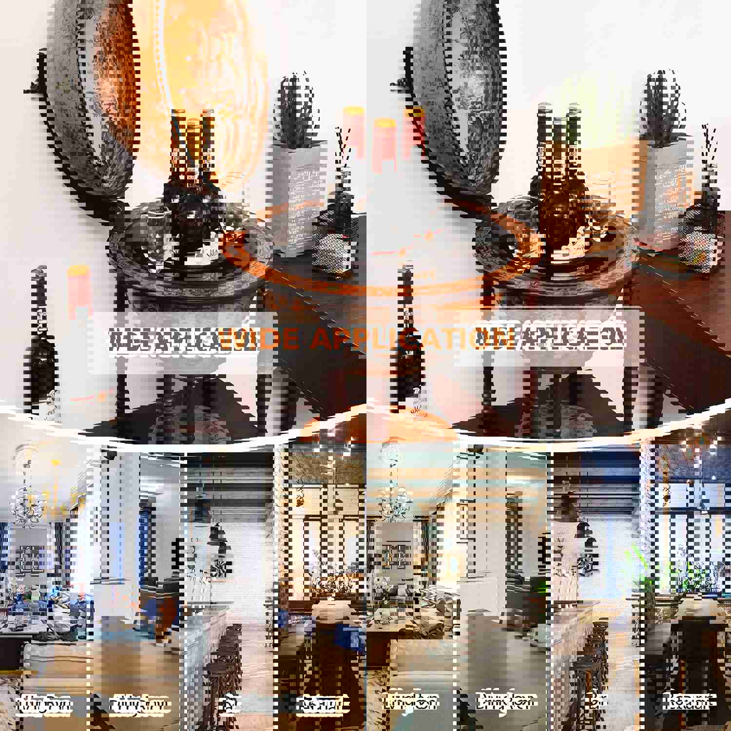 Tabletop 13 Globe Wine Bar Stand with 16th Century Italian Nautical Chart Design