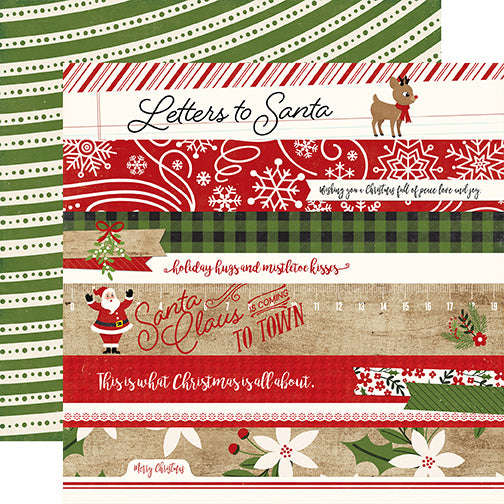 Echo Park Cut-Outs - A Perfect Christmas - Border Strips