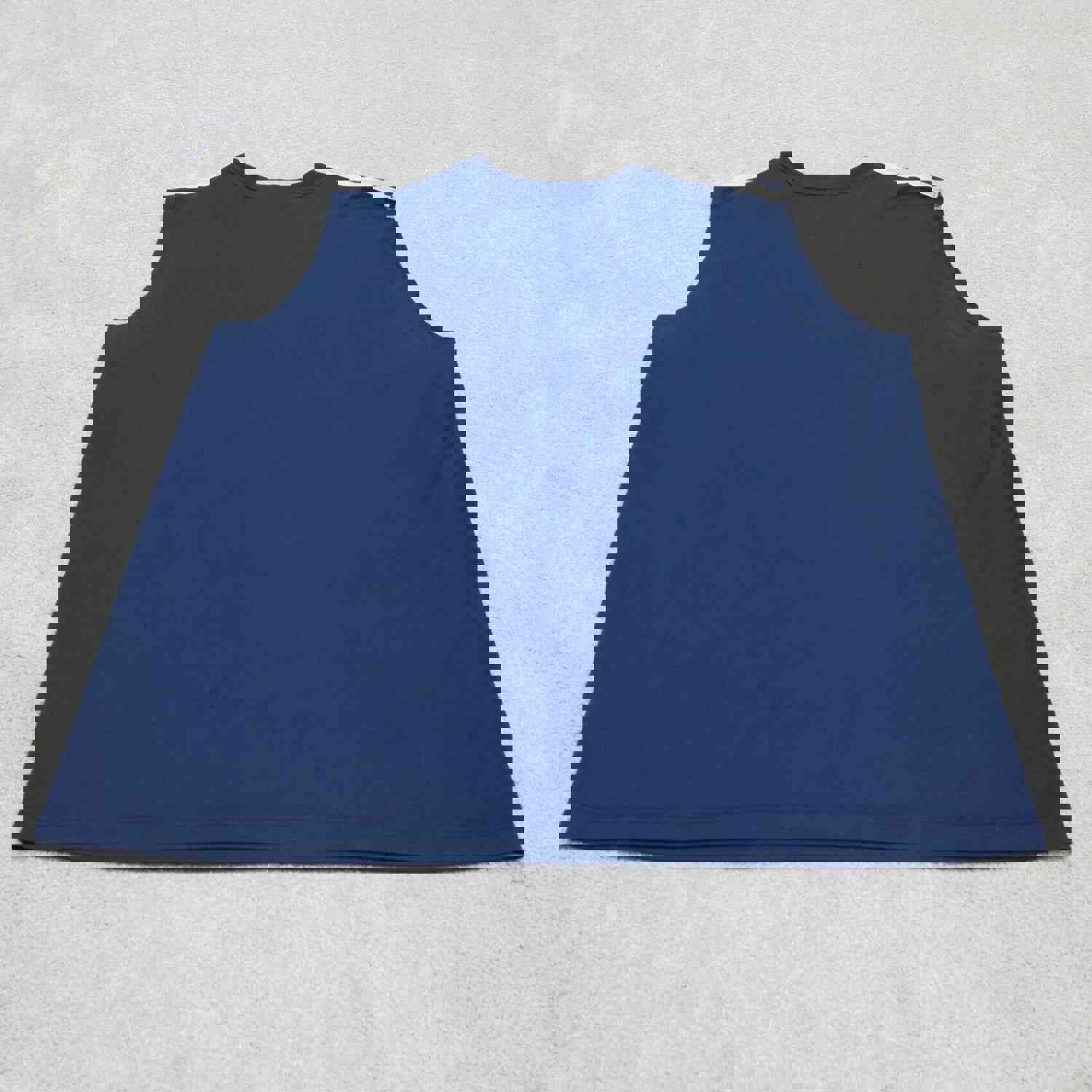 Adidas Men's Activewear Tank Tee Sleeveless Crew Neck Sports Logo Blue Size 2XL