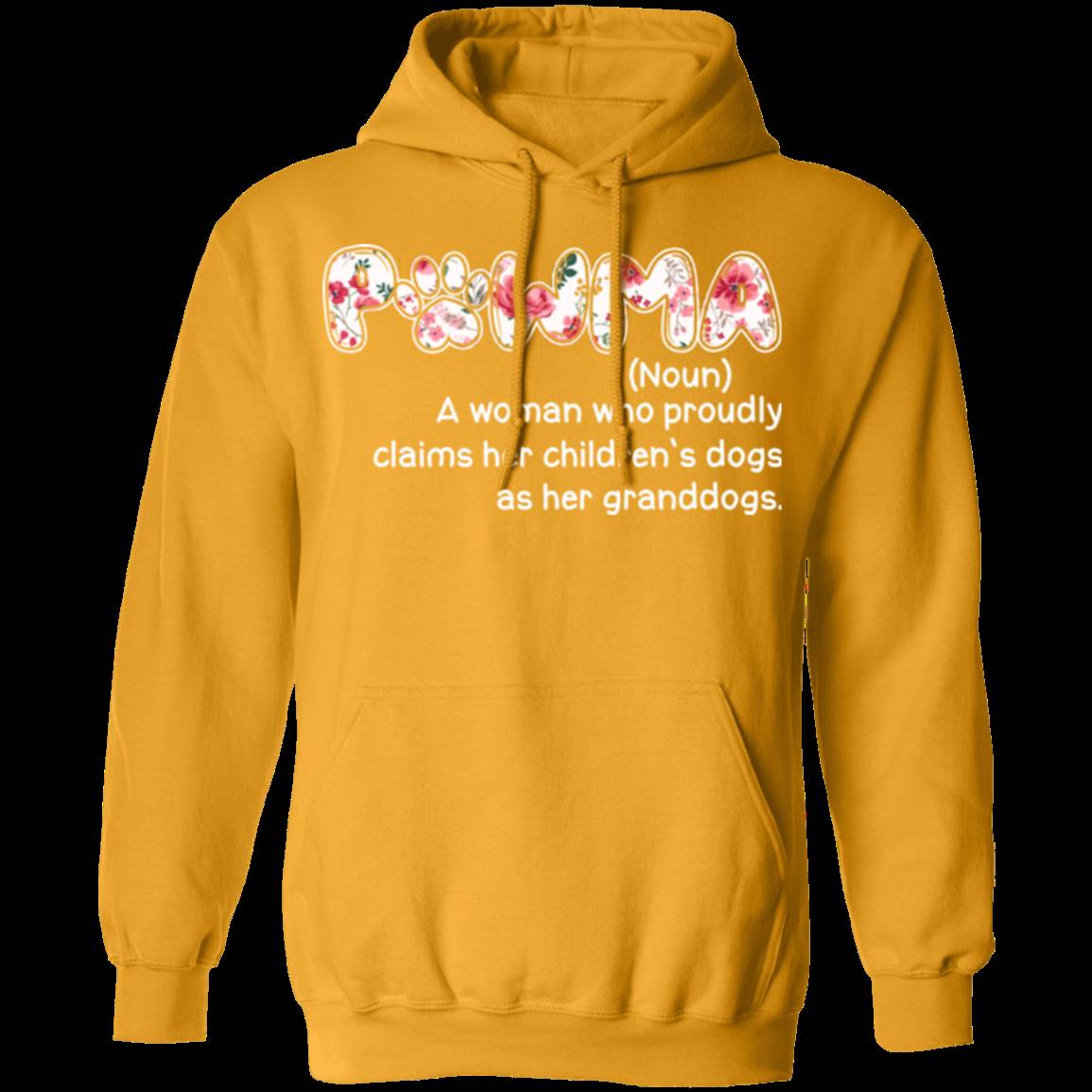 PAWMA LADIES Pullover Hoodie - 8 oz, Unisex, Digital Print