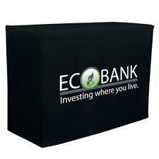 4 Custom Printed Fitted Table Cover - Front Panel Print