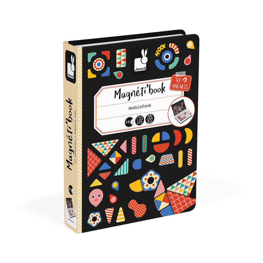 MAGNETIBOOK MODULOFORM - 43 Magnetic Tangram Educational Game for Kids