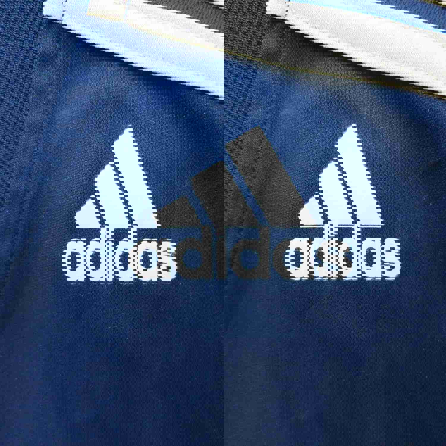 Adidas Men's Activewear Tank Tee Sleeveless Crew Neck Sports Logo Blue Size 2XL