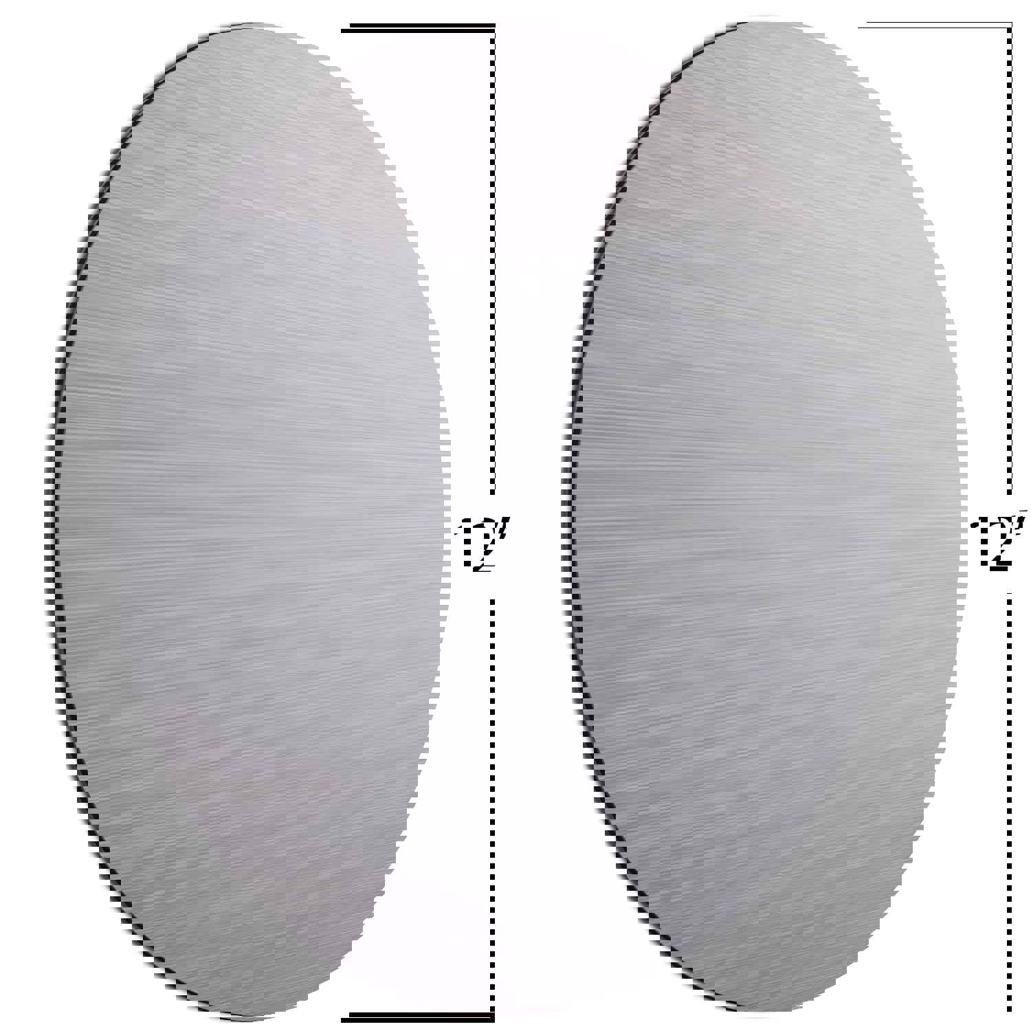 Aluminum Craft Round Blanks for Sign Making, Monogramming, and DIY Projects - Weatherproof, Rustproof, and Easy to Customize