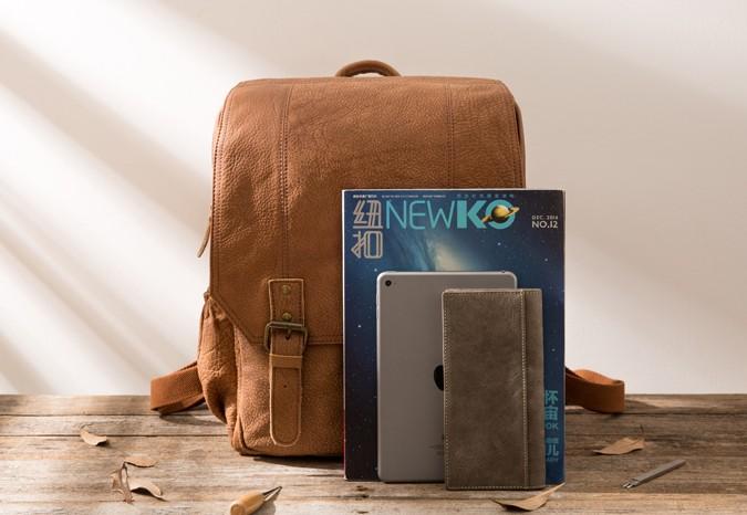 Cool Brown Men's Leather Backpack - Travel & Laptop Backpack