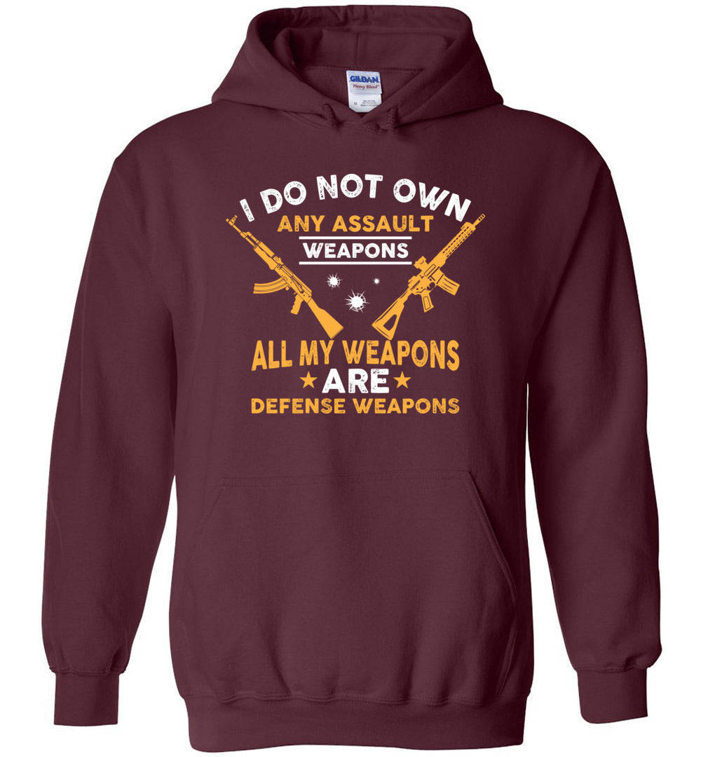 I Do Not Own Any Assault Weapons... Mens Hoodie
