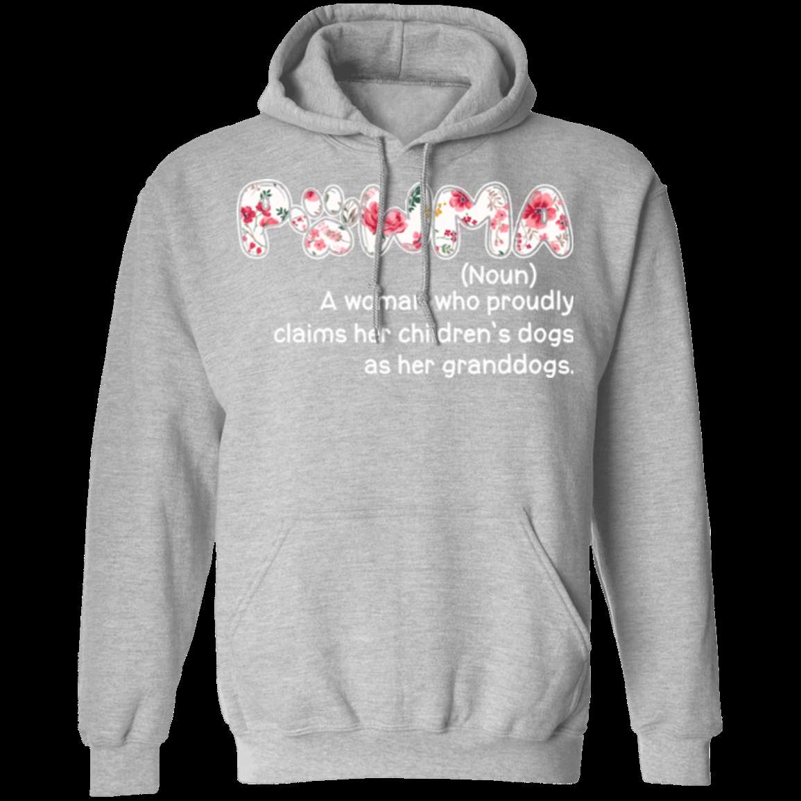 PAWMA LADIES Pullover Hoodie - 8 oz, Unisex, Digital Print
