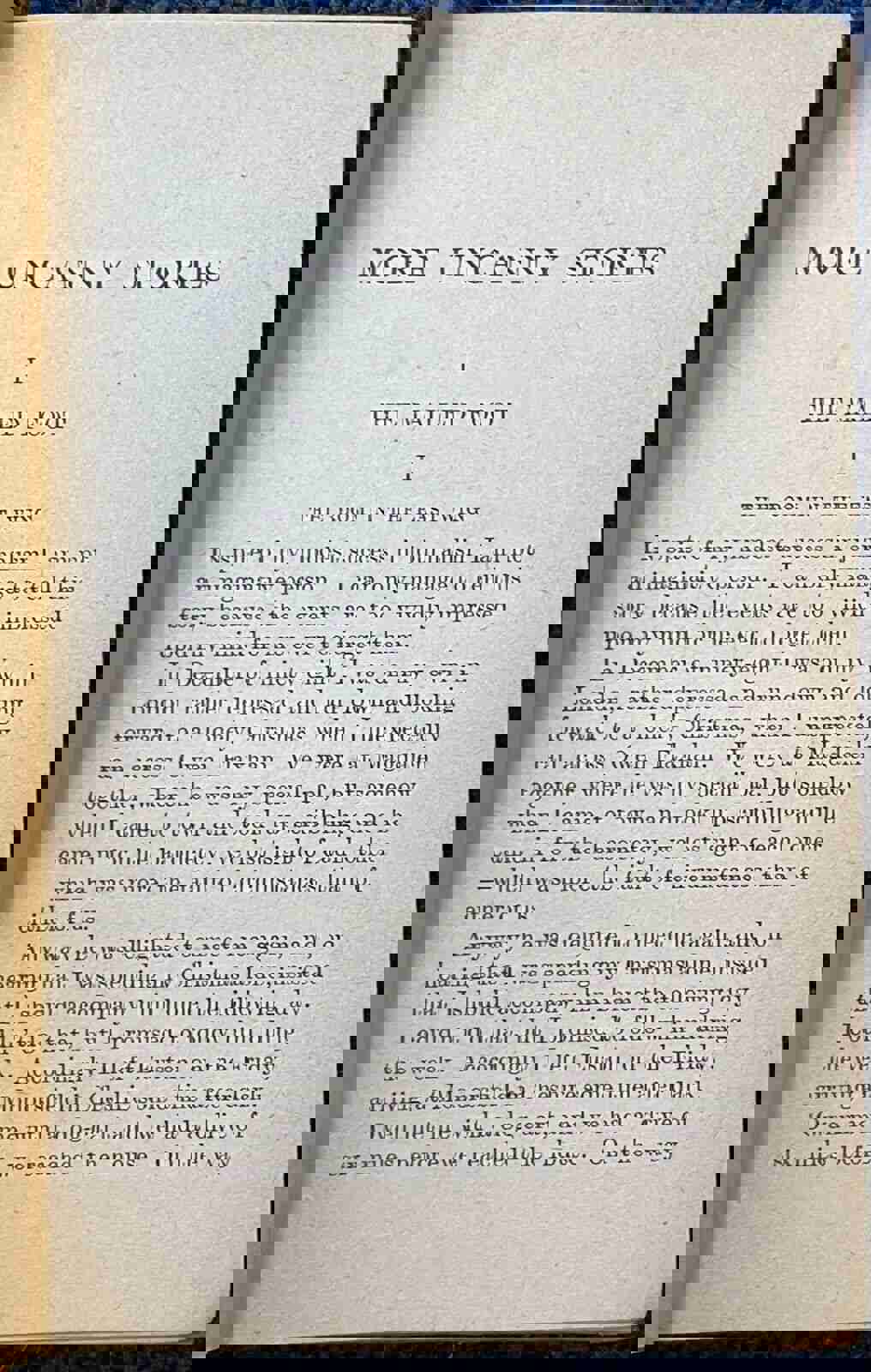 MORE UNCANNY STORIES - 1st 1918 NOVEL MAGAZINE SCARCE HORROR SUPERNATURAL TALES