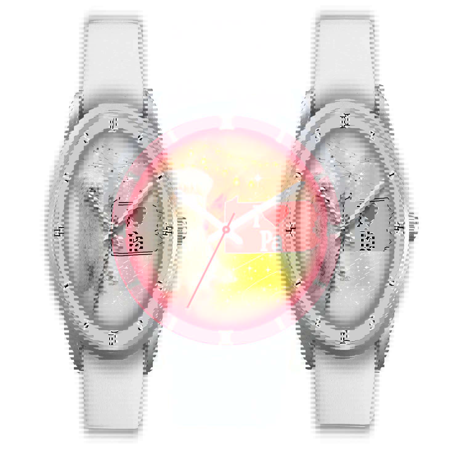 Meltese Dog Pennsylvania Christmas Special Wrist Watch