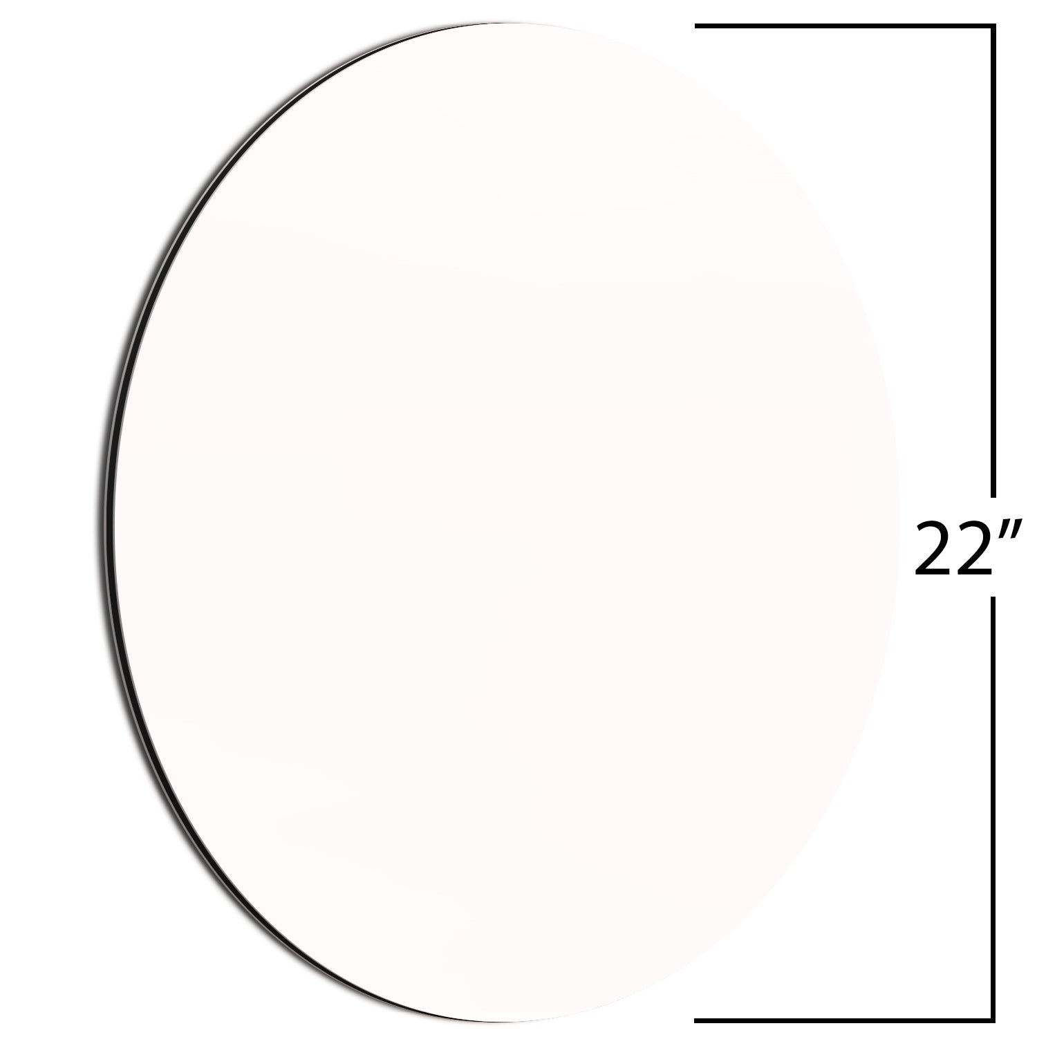 Aluminum Craft Round Blanks for Sign Making, Monogramming, and DIY Projects - Weatherproof, Rustproof, and Easy to Customize