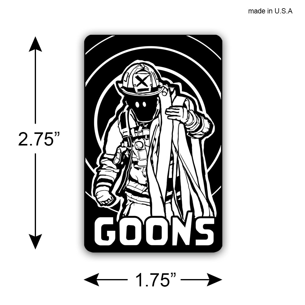 Goons Hose Firefighter Sticker