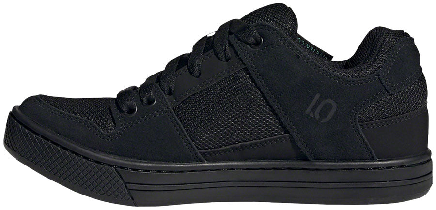 Five Ten Freerider Flat Shoe - Womens Core Black / Acid Mint / Core Black 8