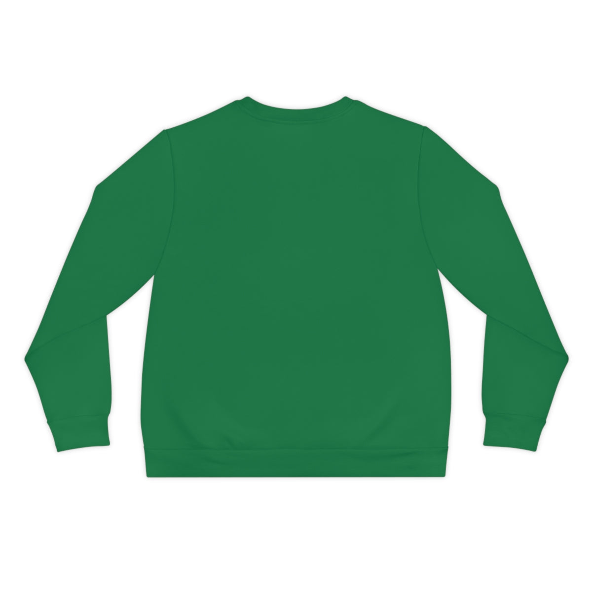 Dark Green Lightweight Men's Sweatshirt - Solid Color Regular Fit