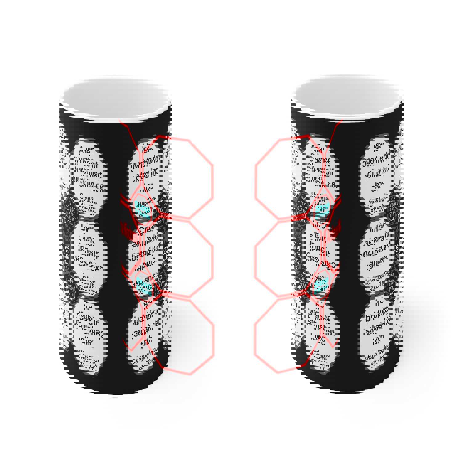 Team 13 of 52 Teams That Make Humanity Great! Drink Wisely in Mug Wisdoms Ceramic 11oz Cup