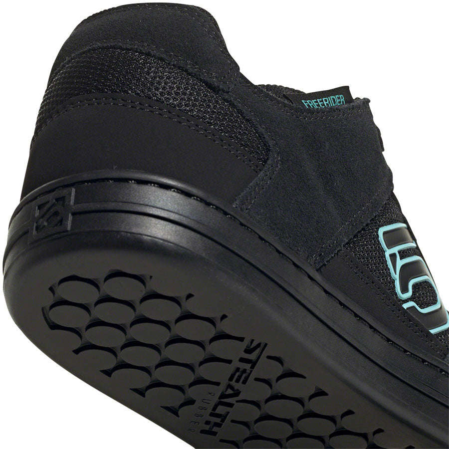 Five Ten Freerider Flat Shoe - Womens Core Black / Acid Mint / Core Black 8