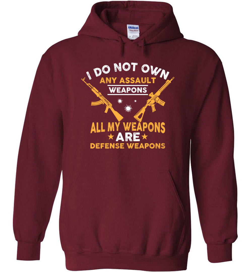 I Do Not Own Any Assault Weapons... Mens Hoodie