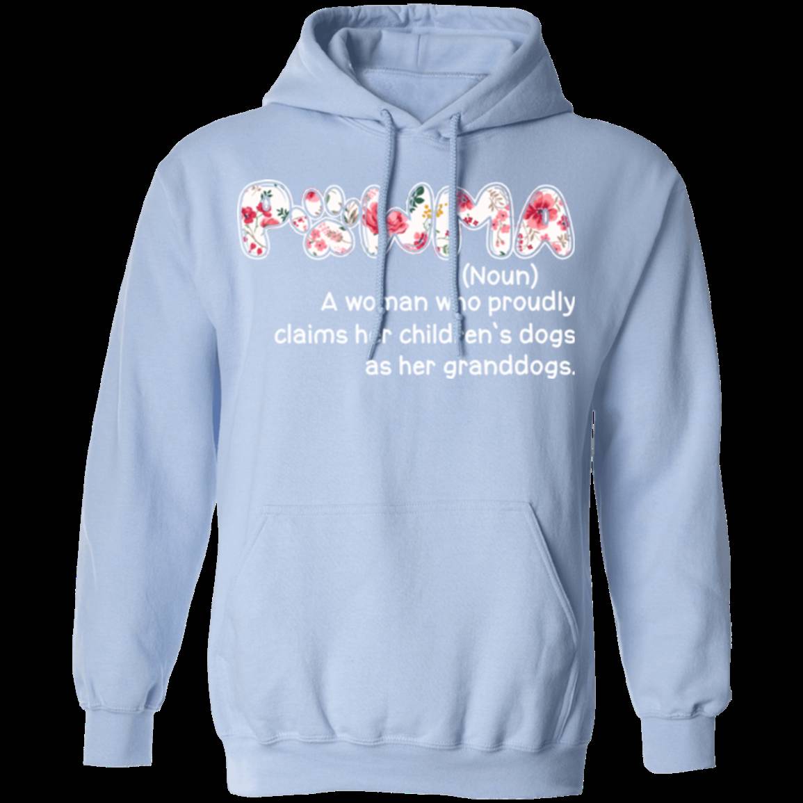 PAWMA LADIES Pullover Hoodie - 8 oz, Unisex, Digital Print