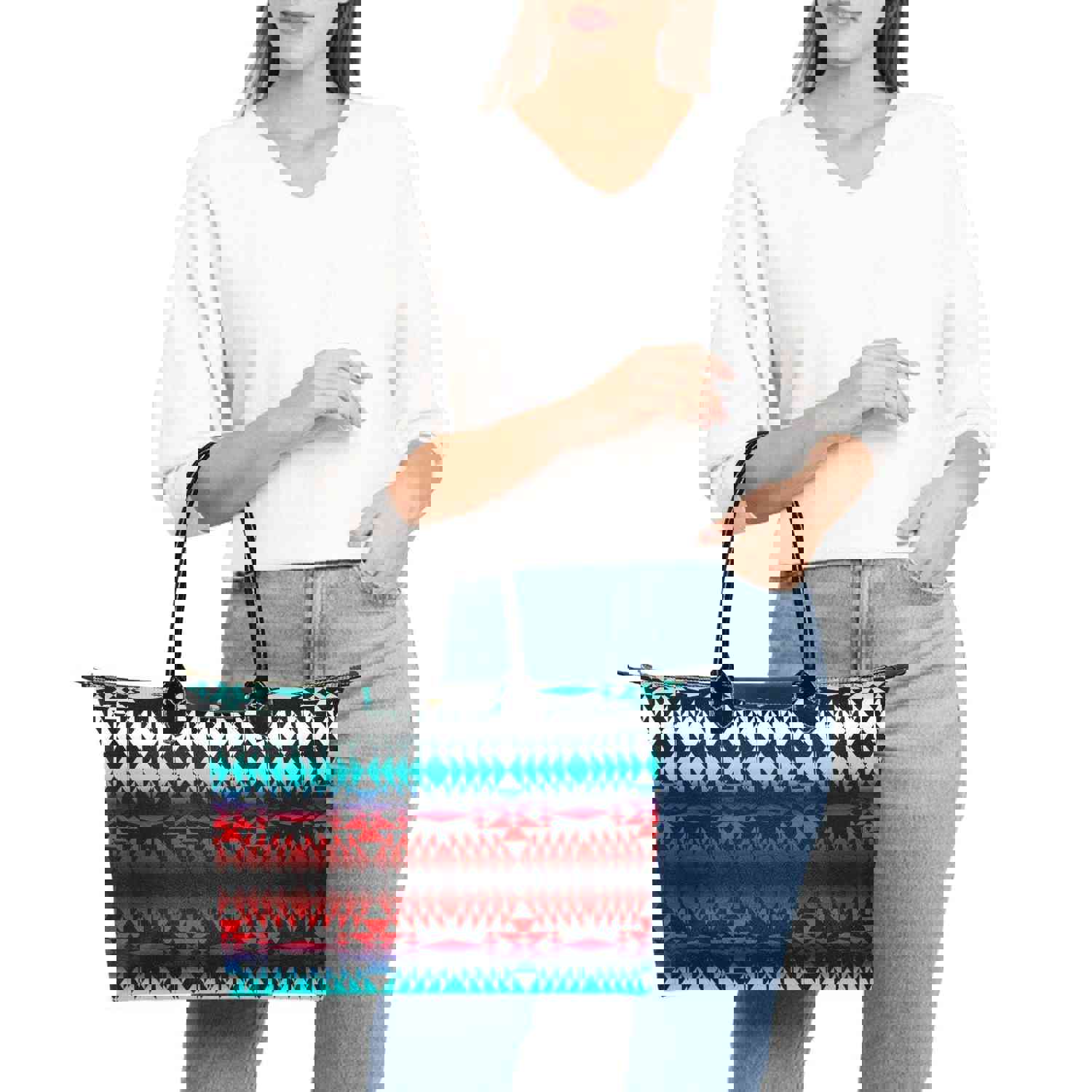 In Between Two Worlds Single-Shoulder Lady Handbag