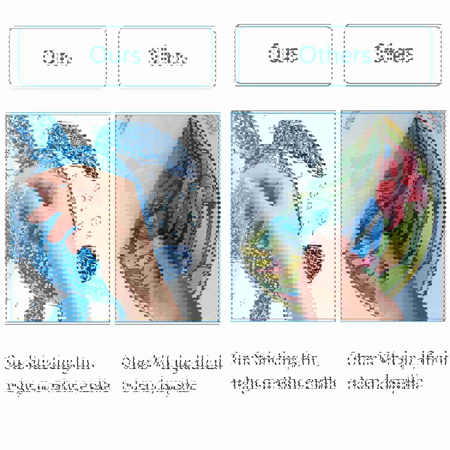 Craspire PVC Wall Sticker Set, Tortoise Pattern, 4 Styles for Window or Stairway Decoration