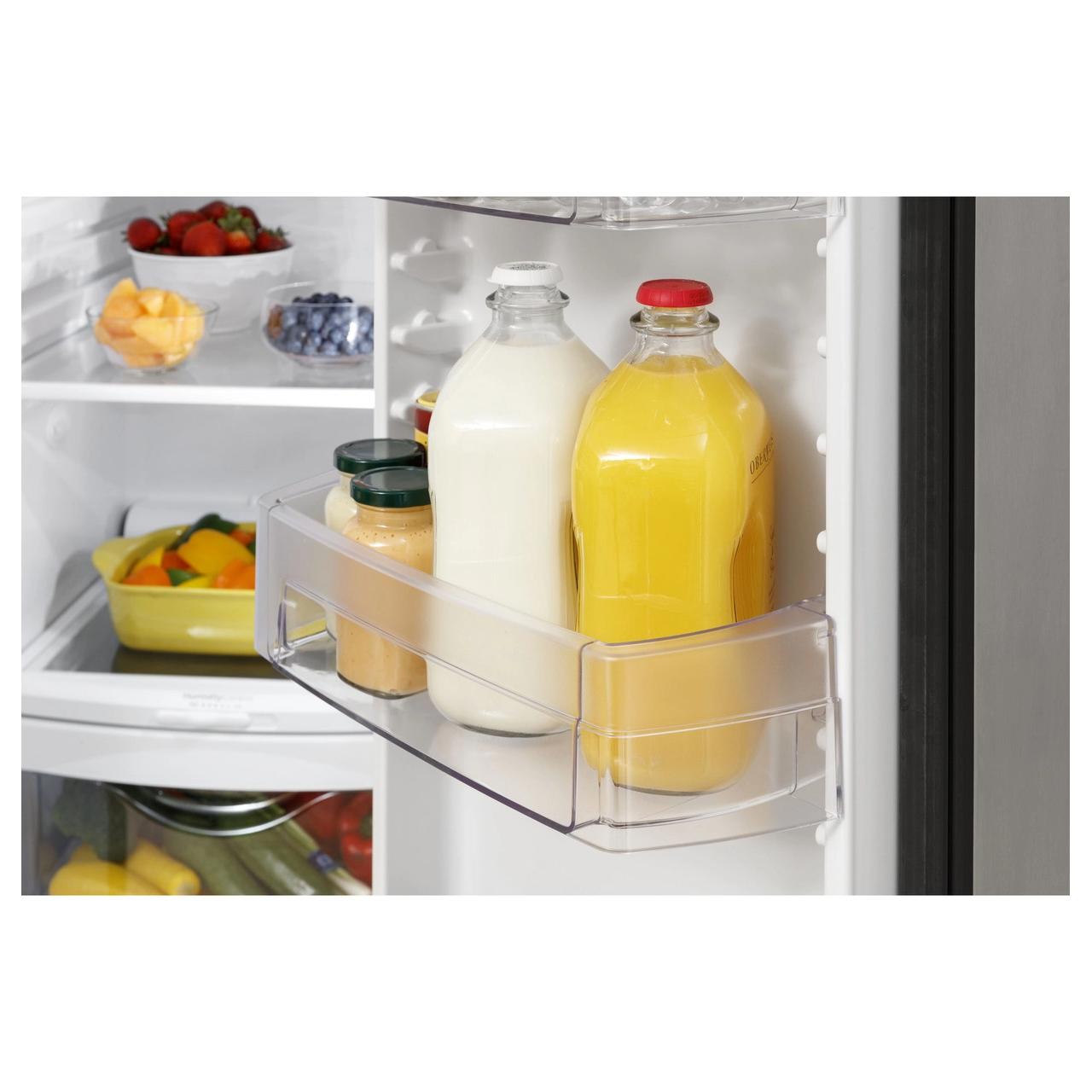 GE 36-inch, 25.3 cu. ft. Side-by-Side Refrigerator with Water and Ice Dispenser GSS25GYPFS