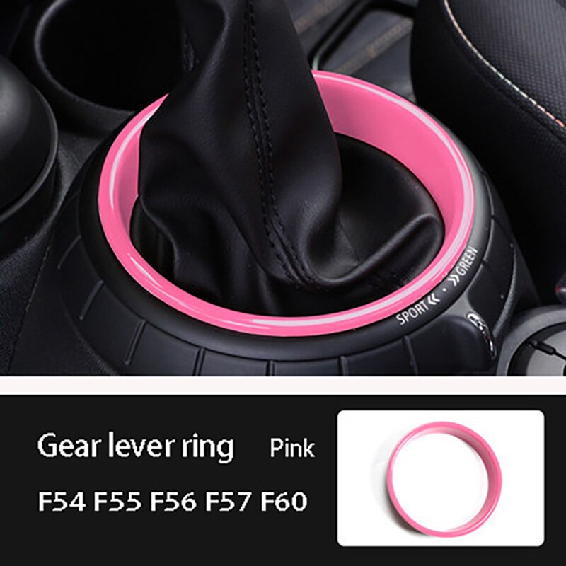 Car Gear Lever Panel Ring Cover for BMW MINI ONE COOPER S F54 F55 F56 F57 F60 Countryman Interior Decoration Accessories