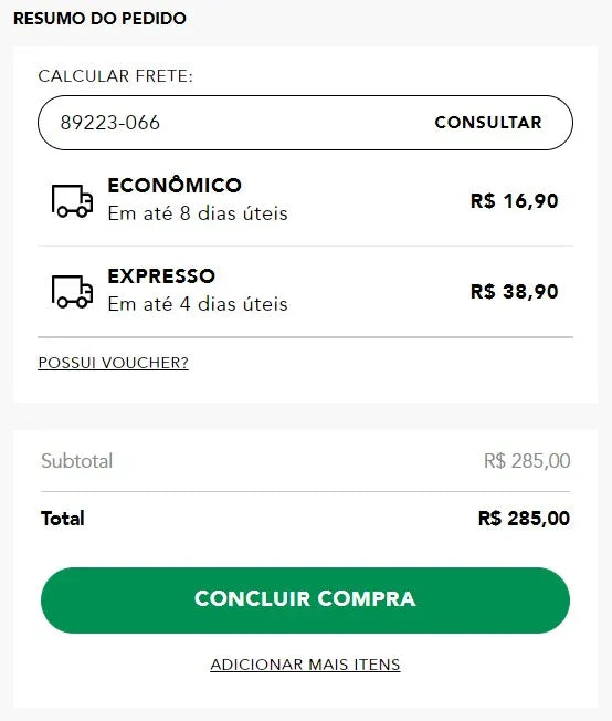Personal Shopper | Buy from Brazil - Clothes and Shoes - 5 Items - DDP