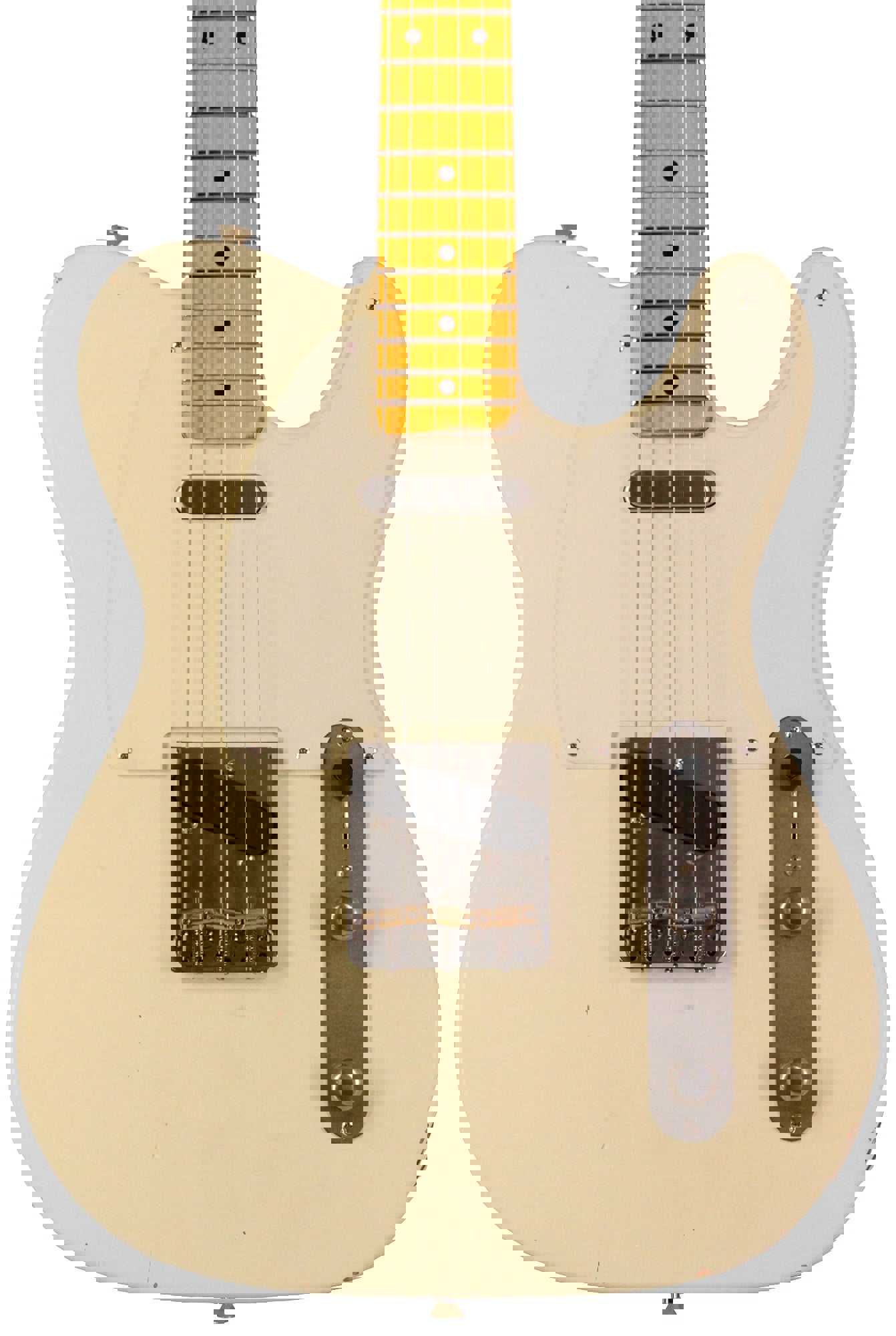 Nash T-57 Guitar, Olympic White, Light Aging