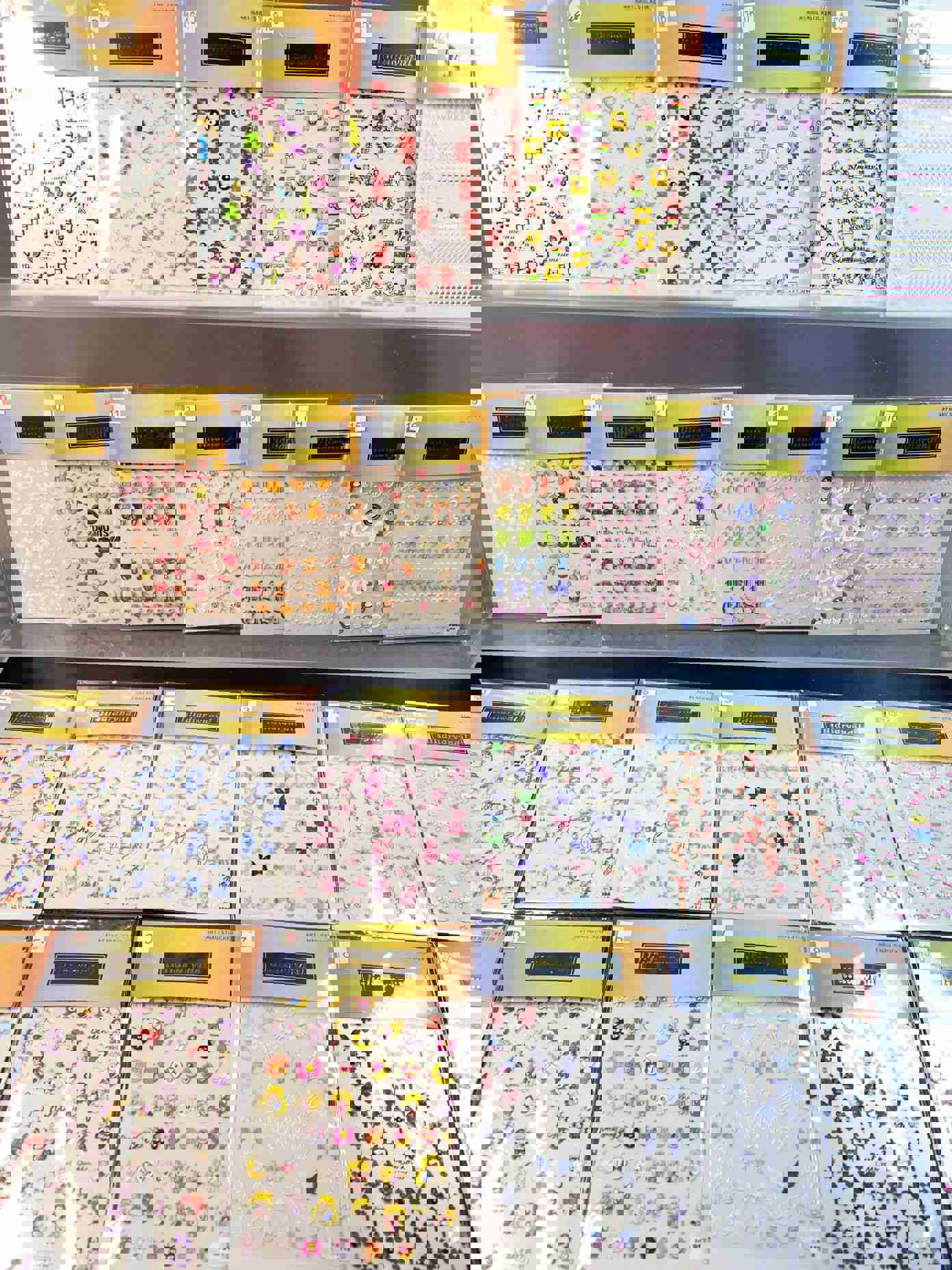 Live Party Nail Art Stickers (Buy 10pcs Get EXTRA 10pcs Free)