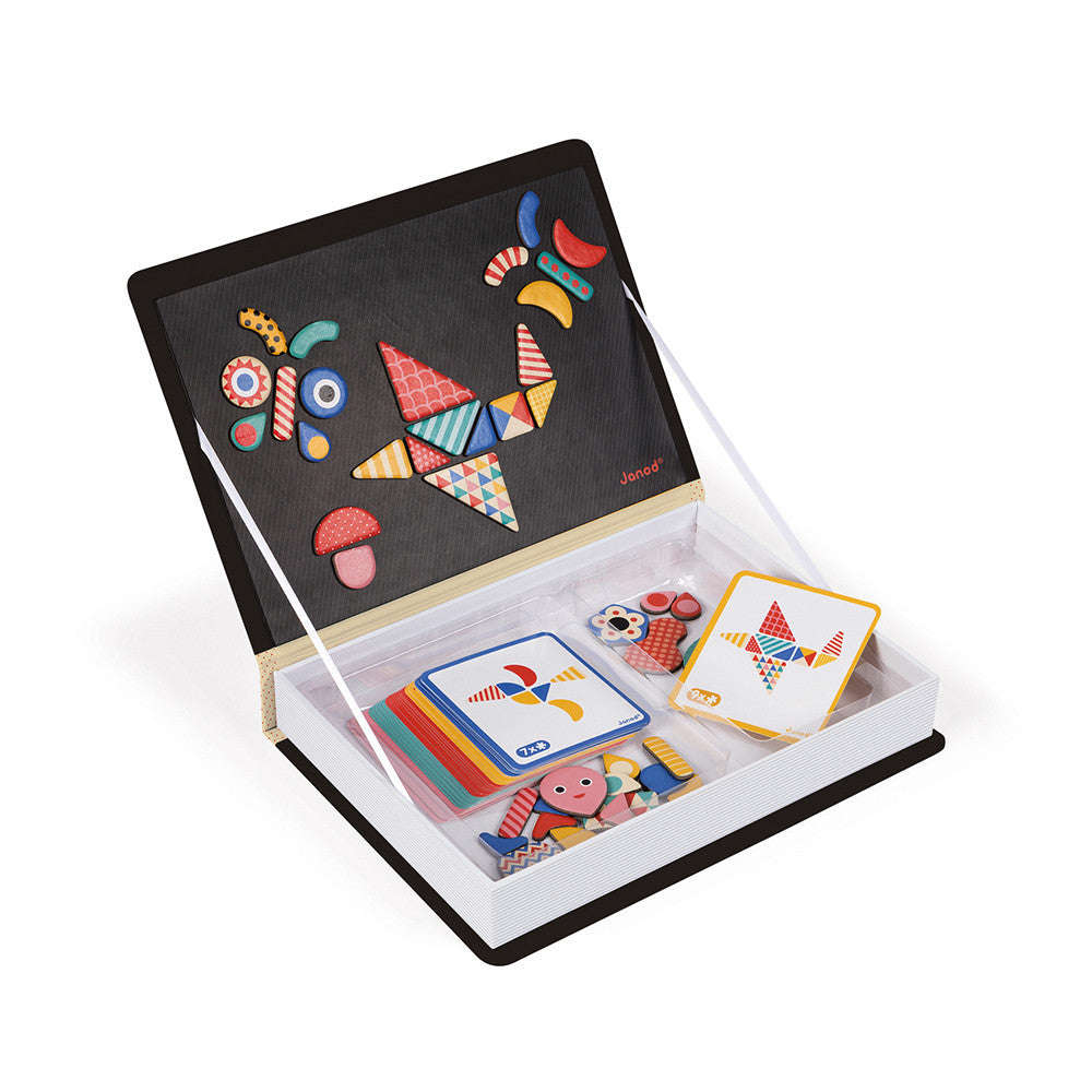 MAGNETIBOOK MODULOFORM - 43 Magnetic Tangram Educational Game for Kids