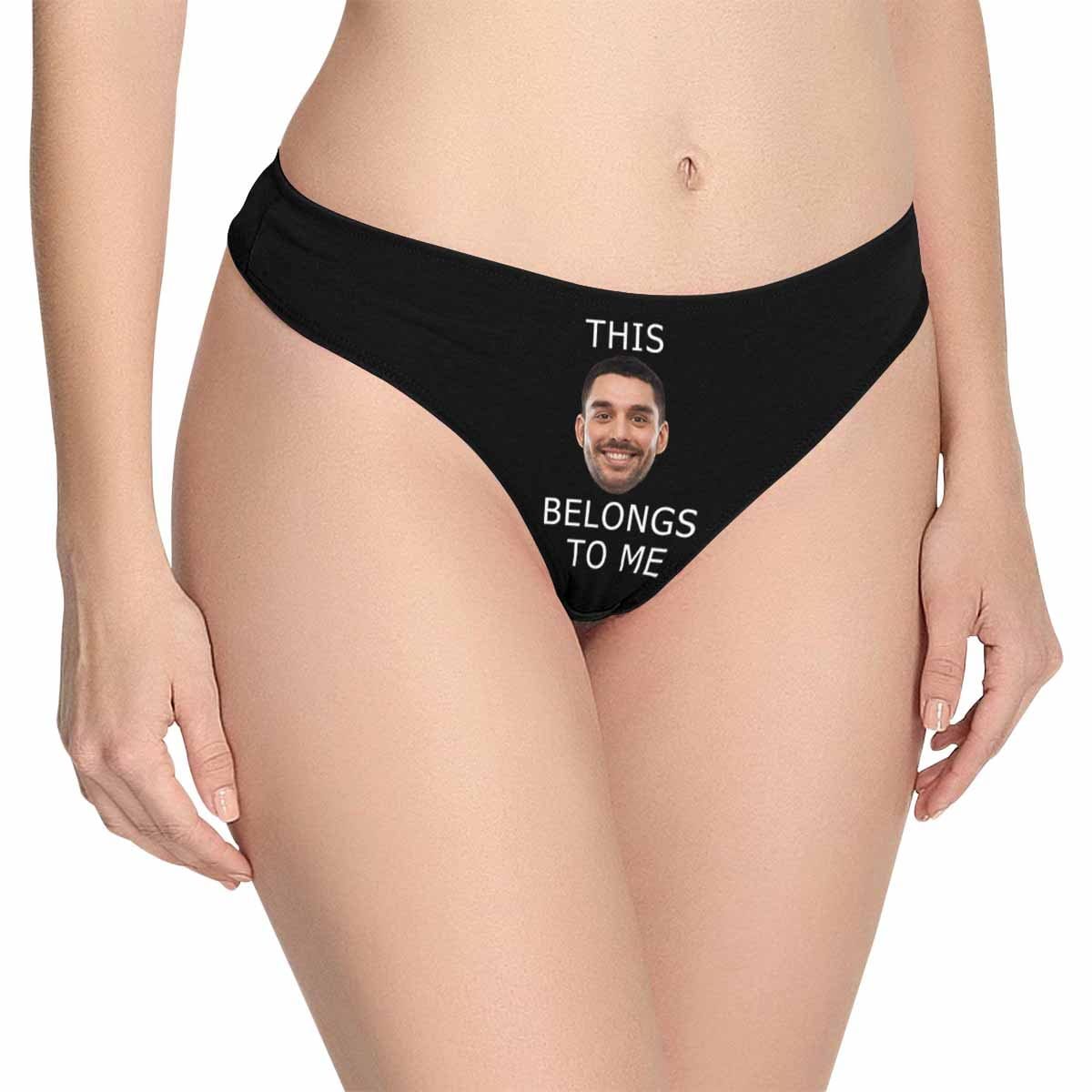 Custom Boyfriend Face Underwear for Her - Personalized Intimate Apparel