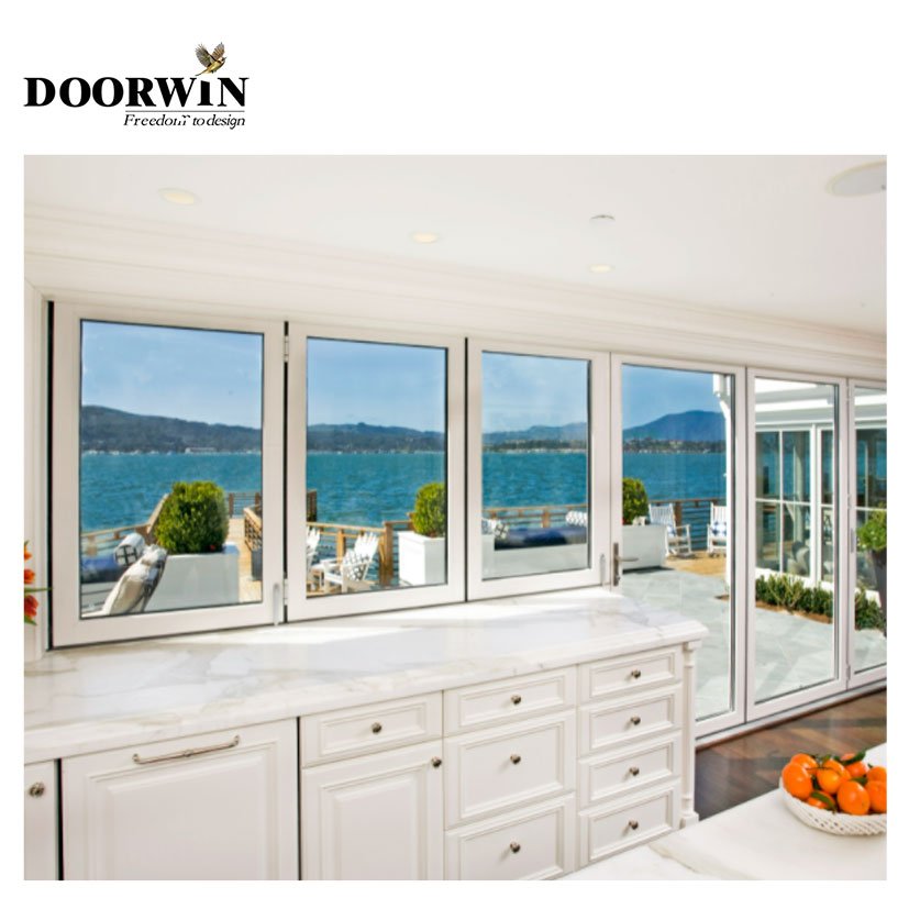 DOORWIN Premium Wood Aluminum Windows - Energy Efficient & Durable
