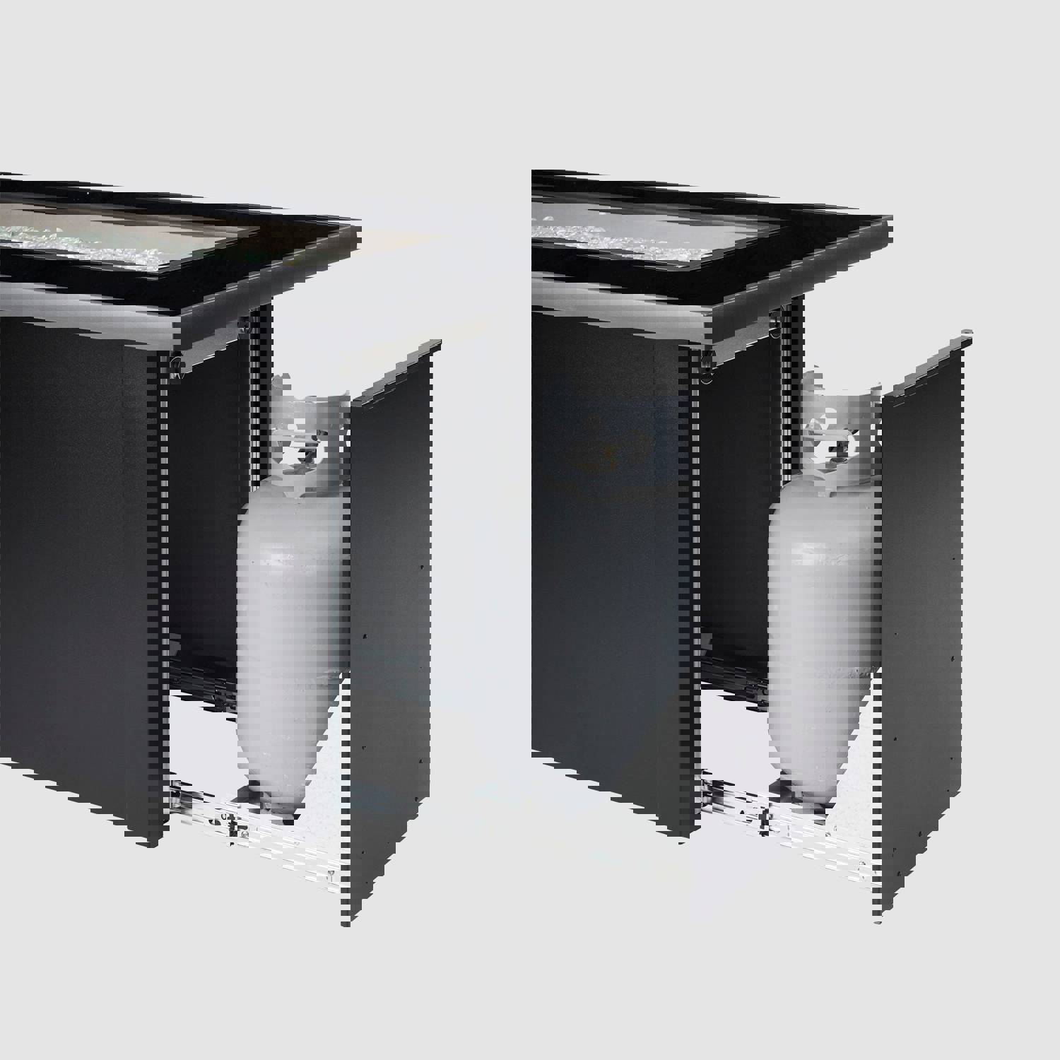 Monte Carlo Linear Gas Fire Pit Table