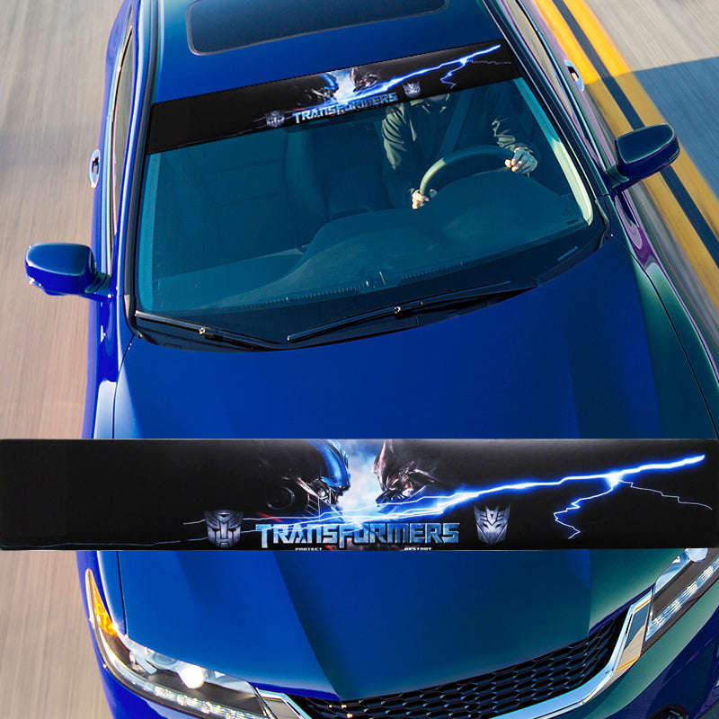 53 X 8 Car Window Windshield Color Vinyl TRANSFORMERS Banner Decal Sticker