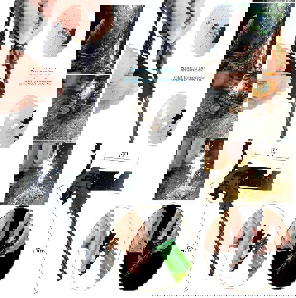 14-In-1 Outdoor Emergency Survival Kit Camping Hiking Tactical Gear Case Set Box