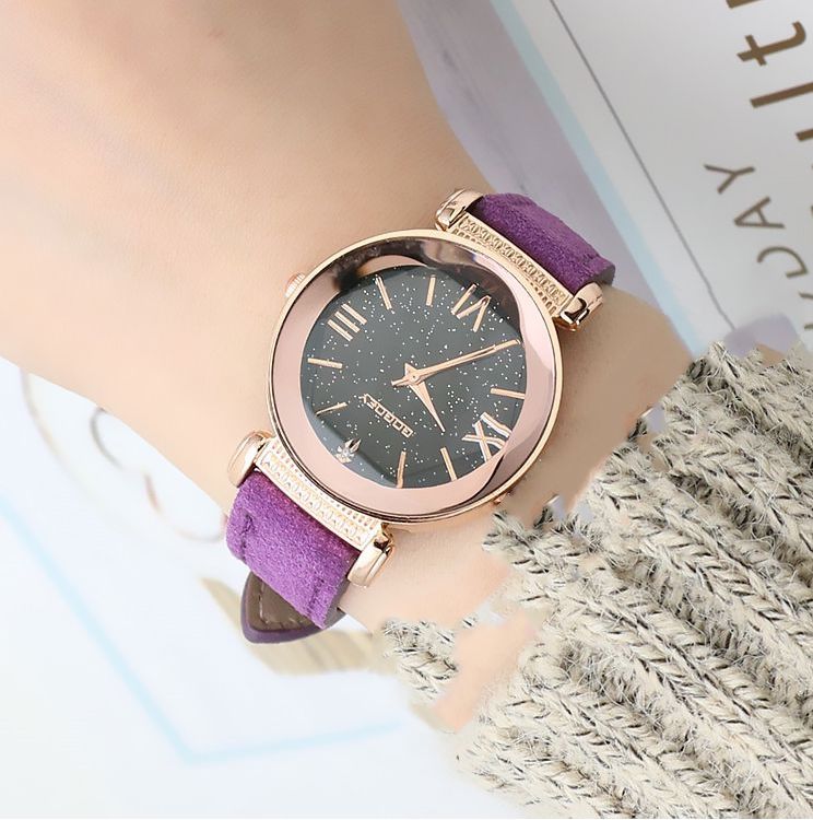 Fashion Trend Ladies Watch with Mineral Glass and Stainless Steel