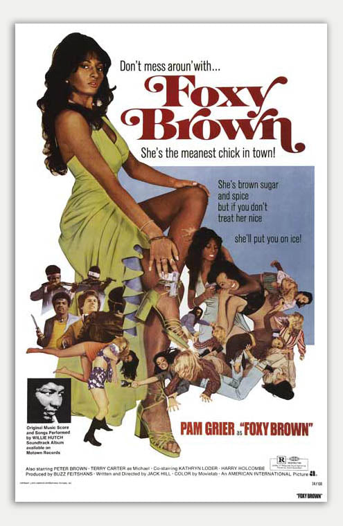 Foxy Brown - 11 x 17 Movie Poster (1974 Reprint)