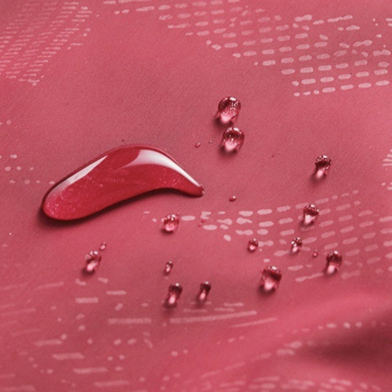 Unisex Waterproof Camping Rain Jacket with Sun Protection and Quick-Dry Feature