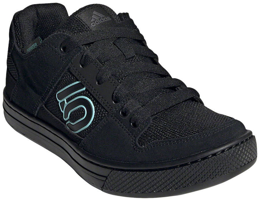 Five Ten Freerider Flat Shoe - Womens Core Black / Acid Mint / Core Black 8
