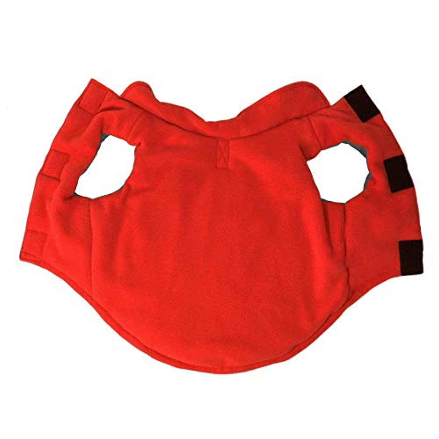 Feeke Sports Vest Dog Jacket - Reflective Fleece-Lined Vest for Small Dogs