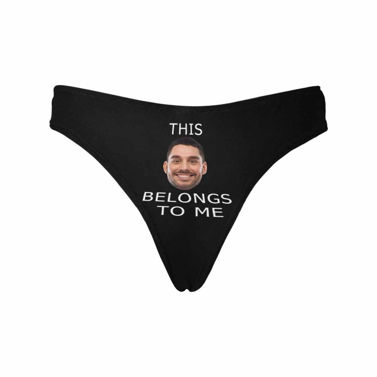Custom Boyfriend Face Underwear for Her - Personalized Intimate Apparel