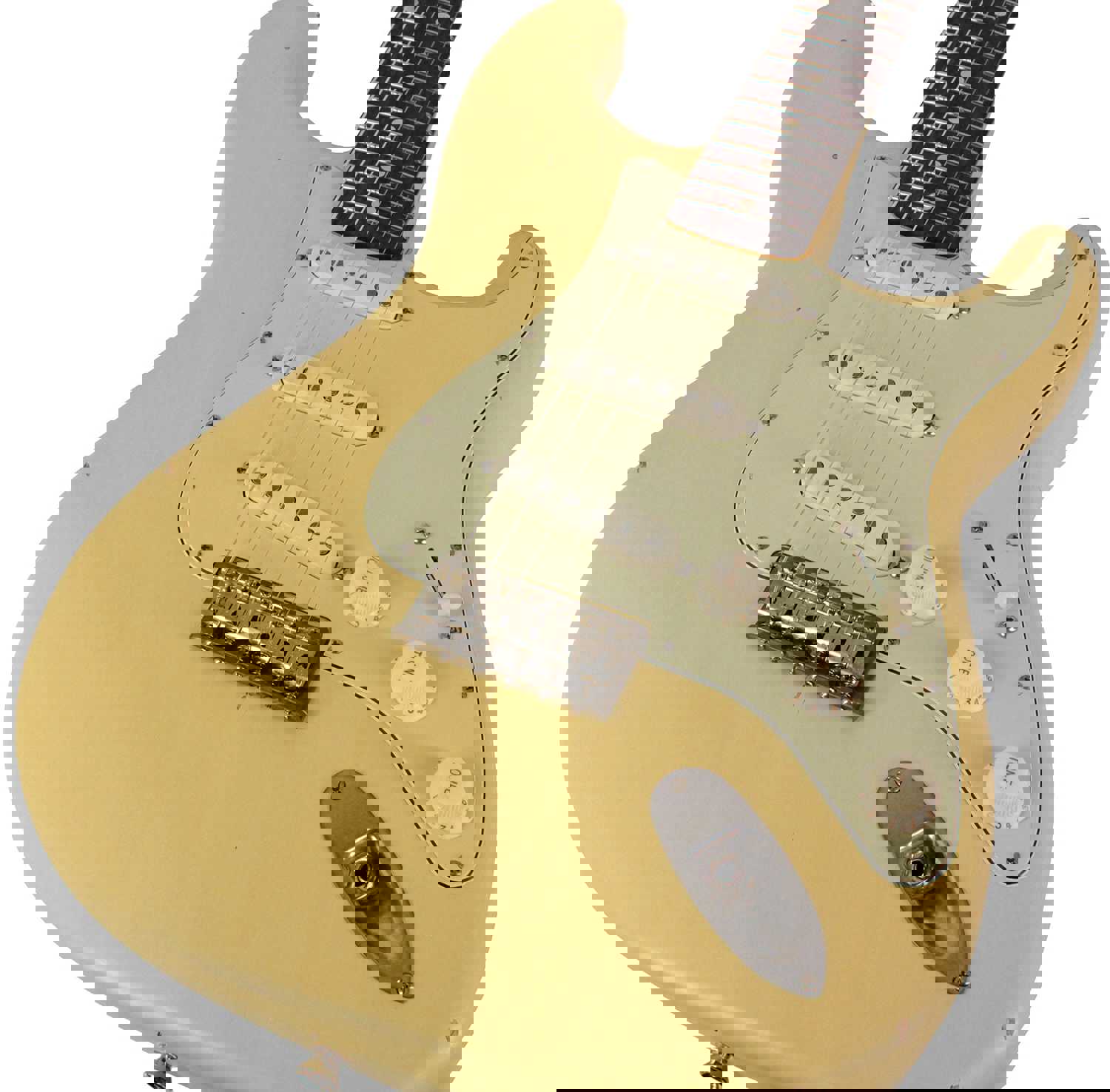 Nash S-63 Guitar, Cream, Hard Tail, Light Aging