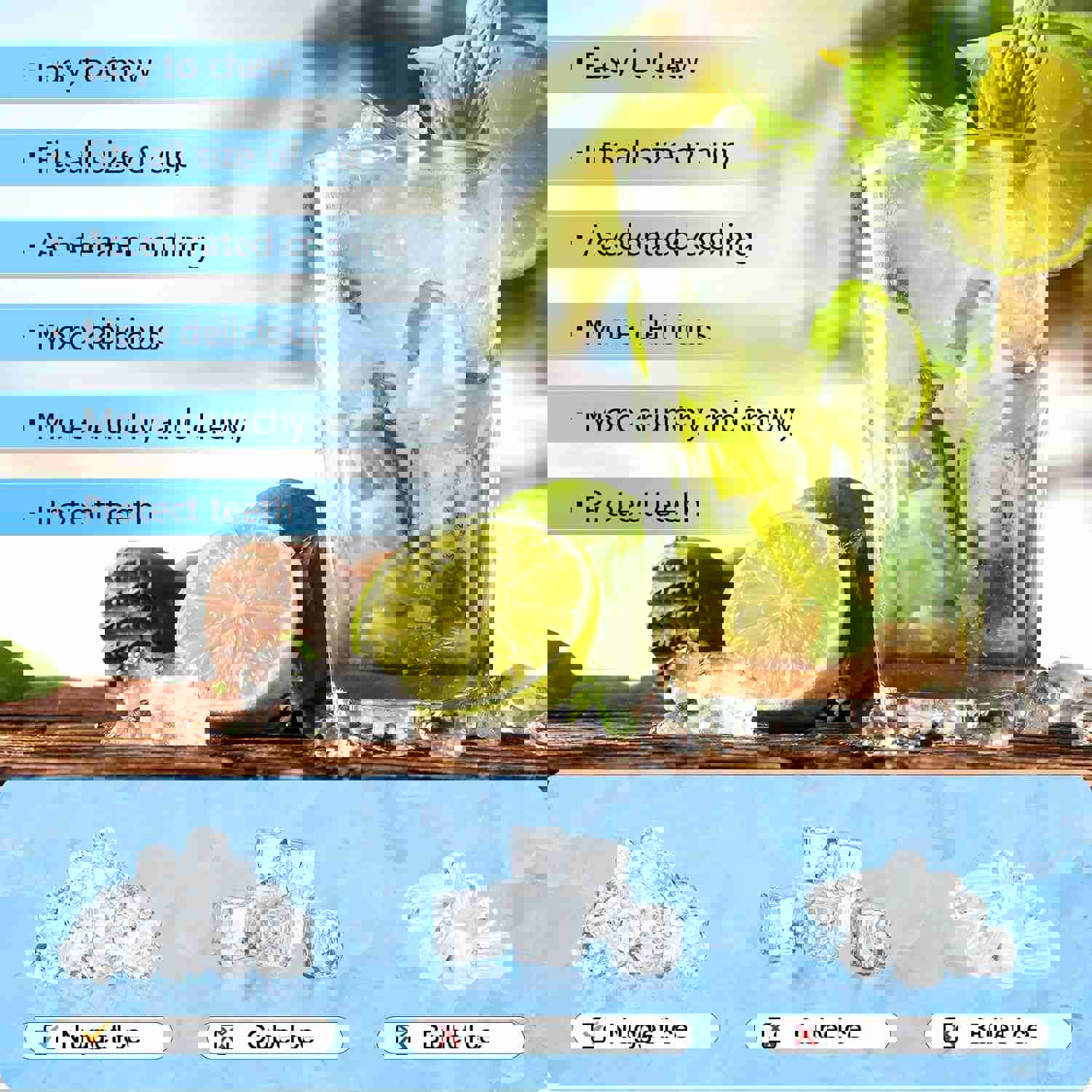 Nugget Countertop Ice Maker with Soft Chewable Pellet Ice, 35Lbs/24H, Self-Cleaning, One Button Operation