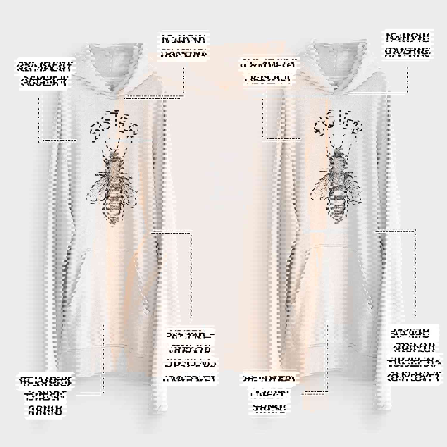 Sister Bee - Bodega Midweight Hoodie
