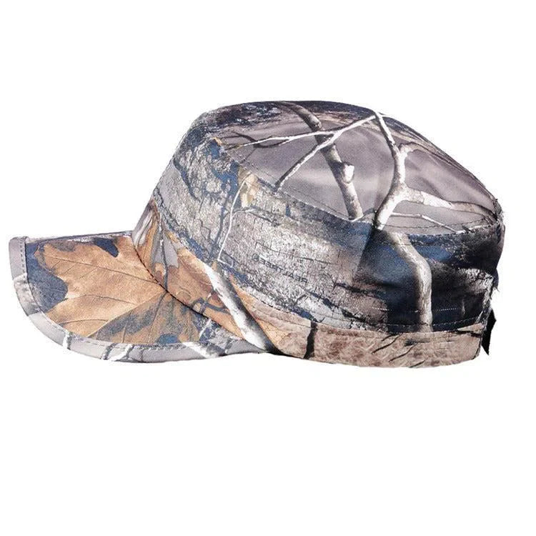 Outdoor Camouflage Cap for Fishing, Hunting, and Riding - Sun Block Tactical Gear