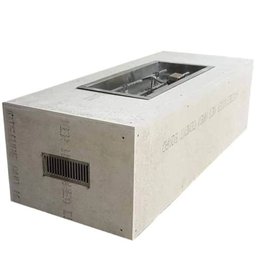 HPC 60x24 RTF SST Torpedo Rectangle Fire Pit Package