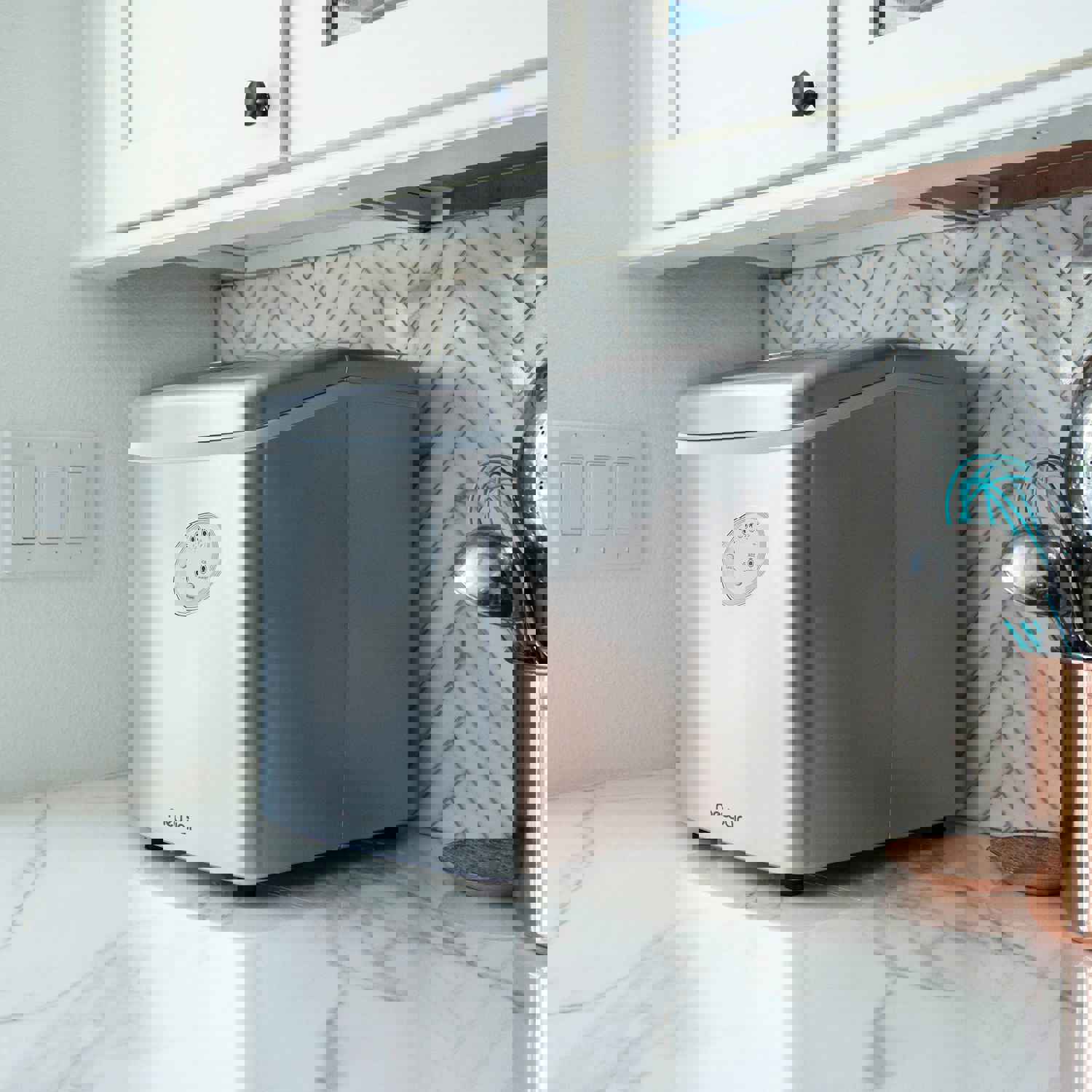 NewAir 28 lb. Portable Ice Maker - Compact Countertop Ice Machine for Home Use